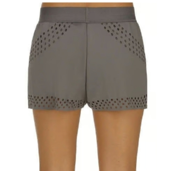 Adidas Stella Mccartney Laser Cut 2 in 1 Double Short size Large - Picture 2 of 9
